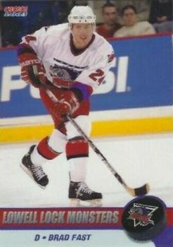 2003-04 Choice Lowell Lock Monsters (AHL) #3 Brad Fast Front