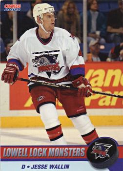 2003-04 Choice Lowell Lock Monsters (AHL) #11 Jesse Wallin Front