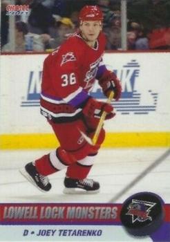 2003-04 Choice Lowell Lock Monsters (AHL) #12 Joey Tetarenko Front