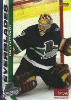 2004-05 Choice Florida Everblades (ECHL) #1 Tyler MacKay Front