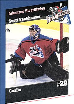 2002-03 Arkansas Riverblades (ECHL) #NNO Scott Fankhouser Front