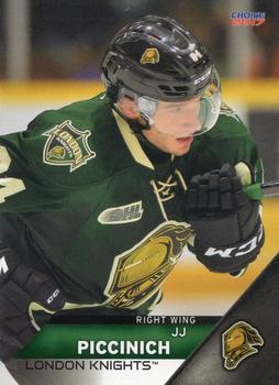 2016-17 Choice London Knights (OHL) #19 J.J. Piccinich Front