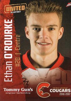 2016-17 Prince George Cougars (WHL) #16 Ethan O'Rourke Front