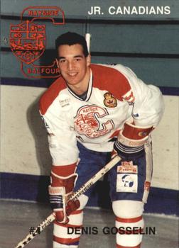 1990-91 Rayside-Balfour Jr. Canadians (NOJHL) #NNO Denis Gosselin Front