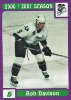 2000-01 LDC Kentucky Thoroughblades (AHL) #8 Rob Davison Front