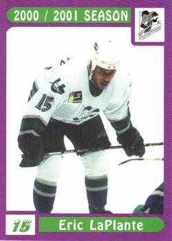 2000-01 LDC Kentucky Thoroughblades (AHL) #14 Eric Laplante Front