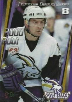 2000-01 Quebec Citadelles (AHL) #3 Francois Beauchemin Front