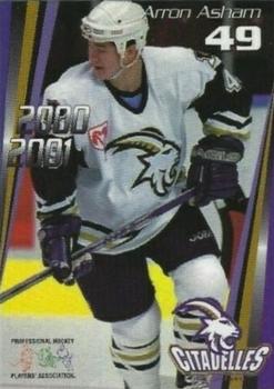 2000-01 Quebec Citadelles (AHL) #22 Arron Asham Front