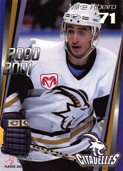2000-01 Quebec Citadelles (AHL) #23 Mike Ribeiro Front