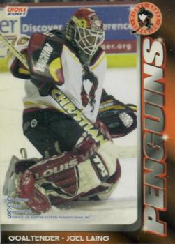 2000-01 Choice Wilkes Barre/Scranton Penguins (AHL) #12 Joel Laing Front