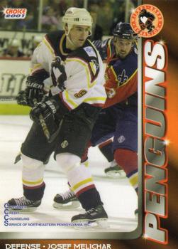 2000-01 Choice Wilkes Barre/Scranton Penguins (AHL) #16 Josef Melichar Front