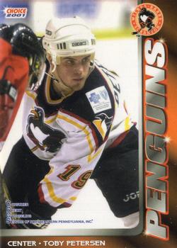 2000-01 Choice Wilkes Barre/Scranton Penguins (AHL) #19 Toby Petersen Front