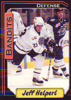 2000-01 Play2 Jackson Bandits (ECHL) #2 Jeff Helperl Front