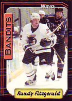 2000-01 Play2 Jackson Bandits (ECHL) #4 Randy Fitzgerald Front