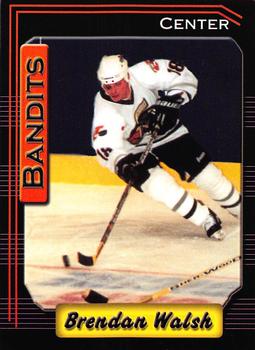 2000-01 Play2 Jackson Bandits (ECHL) #11 Brendan Walsh Front