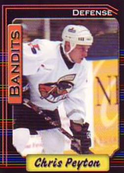 2000-01 Play2 Jackson Bandits (ECHL) #13 Chris Peyton Front