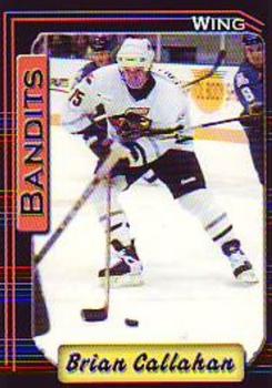 2000-01 Play2 Jackson Bandits (ECHL) #14 Brian Callahan Front