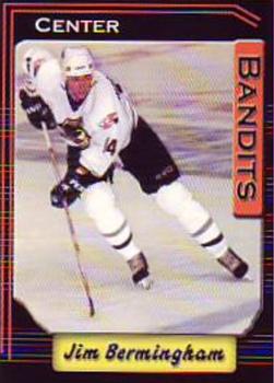 2000-01 Play2 Jackson Bandits (ECHL) #15 Jim Bermingham Front