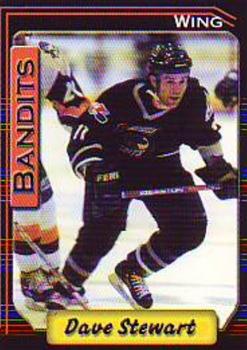 2000-01 Play2 Jackson Bandits (ECHL) #17 Dave Stewart Front