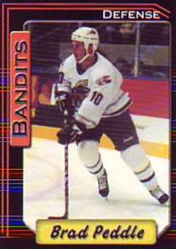 2000-01 Play2 Jackson Bandits (ECHL) #18 Brad Peddle Front