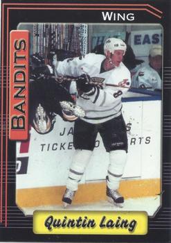 2000-01 Play2 Jackson Bandits (ECHL) #21 Quintin Laing Front