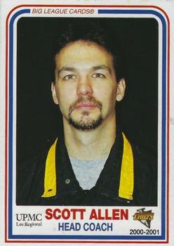 2000-01 Big League Cards Johnstown Chiefs (ECHL) #3 Scott Allen Front