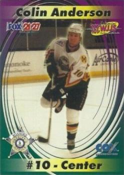 2000-01 Roanoke Express (ECHL) Police #9 Colin Anderson Front