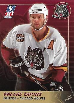 2000-01 Campaign Communications Chicago Wolves (IHL) #NNO Dallas Eakins Front
