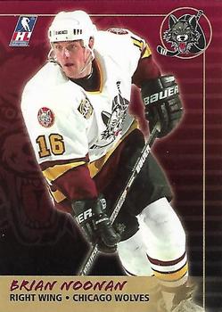 2000-01 Campaign Communications Chicago Wolves (IHL) #NNO Brian Noonan Front