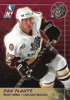 2000-01 Campaign Communications Chicago Wolves (IHL) #NNO Dan Plante Front