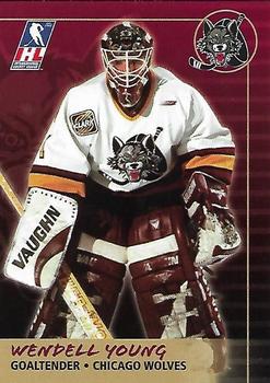 2000-01 Campaign Communications Chicago Wolves (IHL) #NNO Wendell Young Front