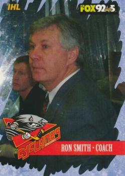 2000-01 Multi-Ad Cincinnati Cyclones (IHL) #23 Ron Smith Front