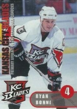  (CI) Ryan Ready Hockey Card 2000-01 Kansas City Blades 6 Ryan  Ready : Collectibles & Fine Art
