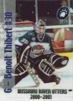 2000-01 Missouri River Otters (UHL) #13 Benoit Thibert Front