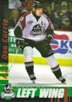 2000-01 Bakersfield Condors (WCHL) #NNO Dan Currie Front