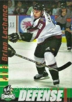 2000-01 Bakersfield Condors (WCHL) #NNO Bryan Lachance Front