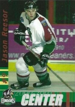 2000-01 Bakersfield Condors (WCHL) #NNO Jason Reesor Front