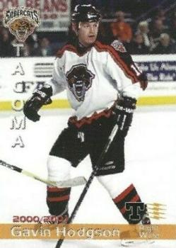 2000-01 Grandstand Tacoma Sabercats (WCHL) #13 Gavin Hodgson Front