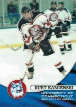 2000-01 Affiliated Opportunities Connecticut Huskies (NCAA) #10 Kurt Kamienski Front