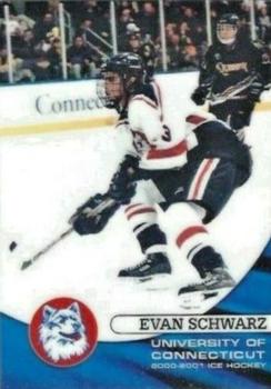 2000-01 Affiliated Opportunities Connecticut Huskies (NCAA) #14 Evan Schwarz Front