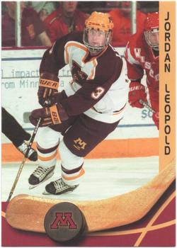 2000-01 Minnesota Golden Gophers (NCAA) #NNO Jordan Leopold Front