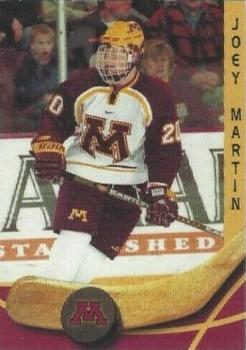 2000-01 Minnesota Golden Gophers (NCAA) #NNO Joey Martin Front