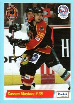 2000-01 Nottingham Panthers (BISL) #23 Casson Masters Front