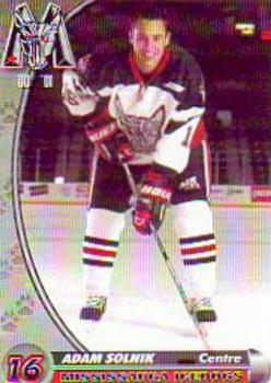 2000-01 Mississauga IceDogs (OHL) #NNO Adam Solnik Front