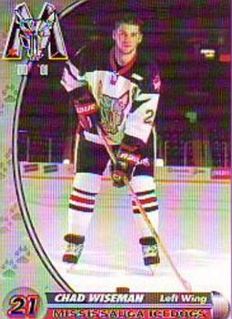 2000-01 Action Cards Mississauga IceDogs (OHL) #NNO Chad Wiseman Front