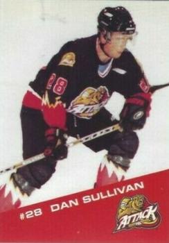 2000-01 Owen Sound Attack (OHL) #NNO Dan Sullivan Front