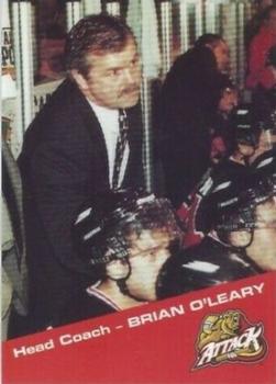 2000-01 Owen Sound Attack (OHL) #NNO Brian O'Leary Front