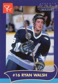 2000-01 President's Choice Toronto St. Michael's Majors (OHL) #NNO Ryan Walsh Front