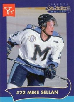 2000-01 President's Choice Toronto St. Michael's Majors (OHL) #NNO Mike Sellan Front