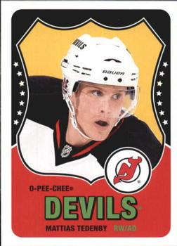 2011-12 O-Pee-Chee - 2010-11 O-Pee-Chee Rookie Update Retro Blank Back #NNO Mattias Tedenby  Front